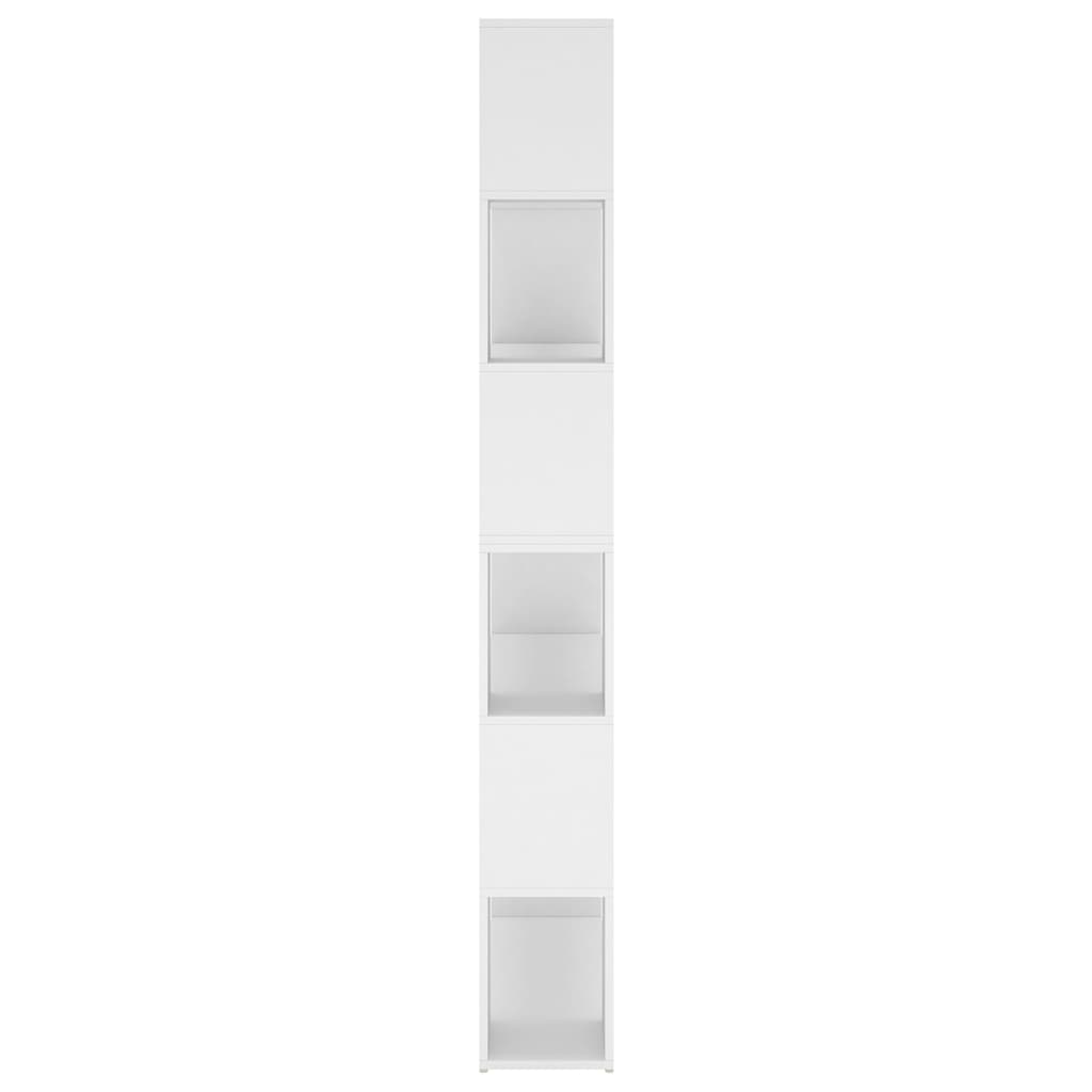 vidaXL Βιβλιοθήκη/Διαχωριστικό Χώρου Λευκό 100 x 24 x 188 εκ.