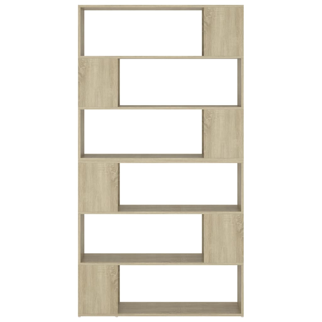 vidaXL Βιβλιοθήκη/Διαχωριστικό Χώρου Sonoma Δρυς 100 x 24 x 188 εκ.