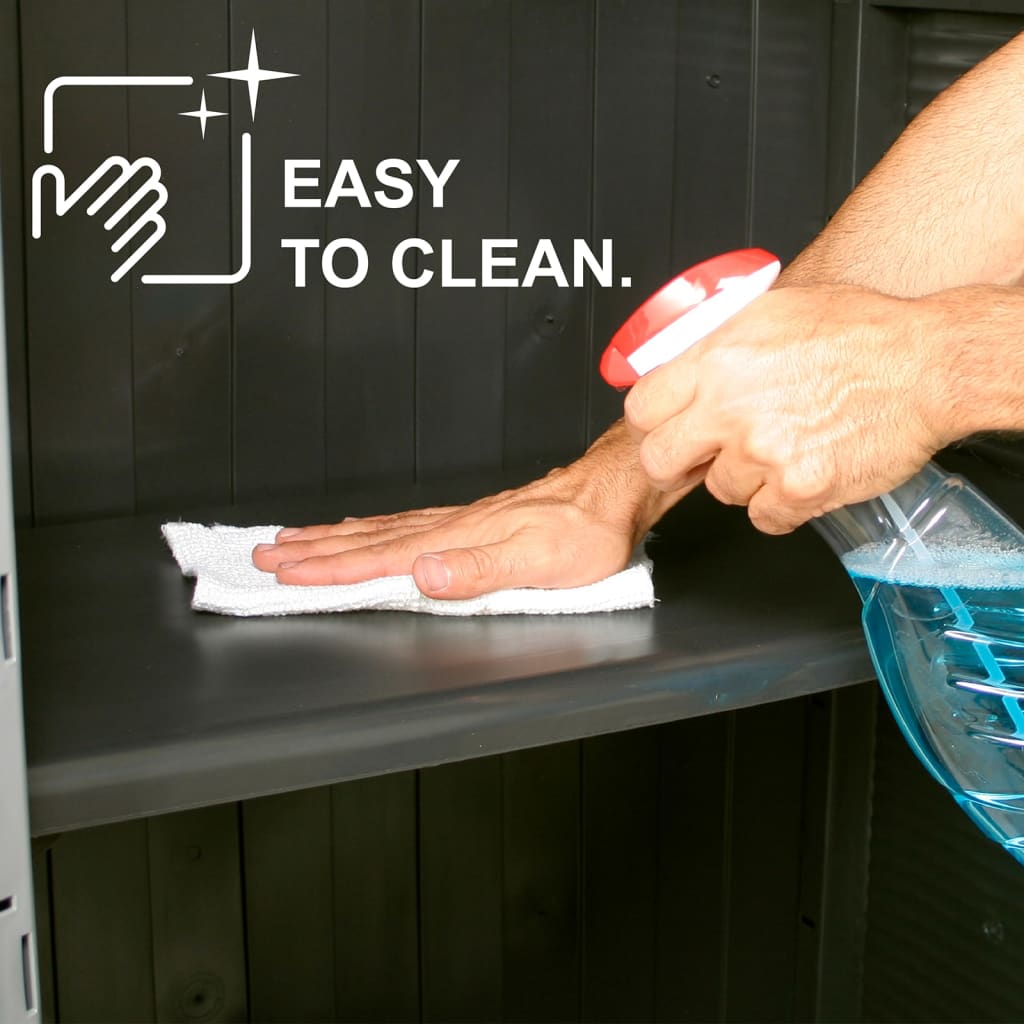 vidaXL Πλαστικό Ντουλάπι 68 x 39 x 171,5 εκ.