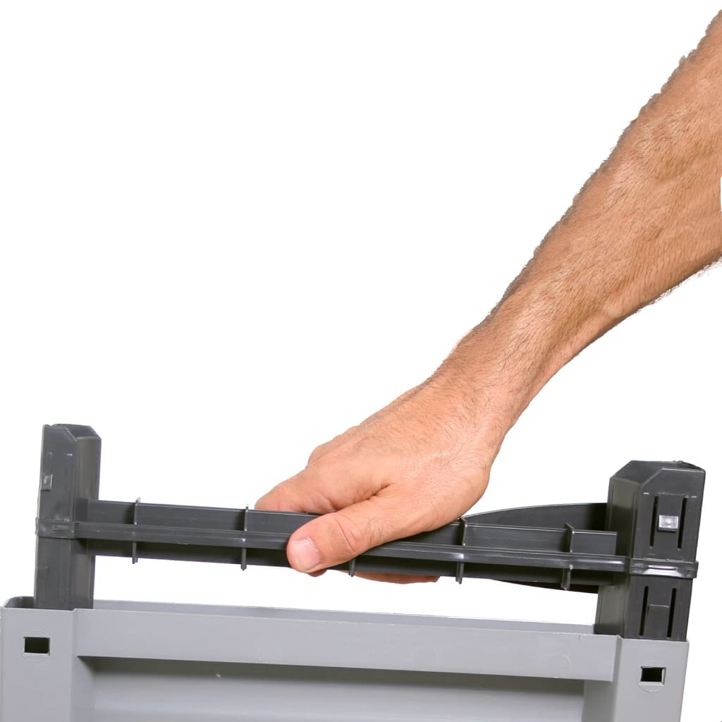 vidaXL Πλαστικό Ντουλάπι 68 x 39 x 171,5 εκ.