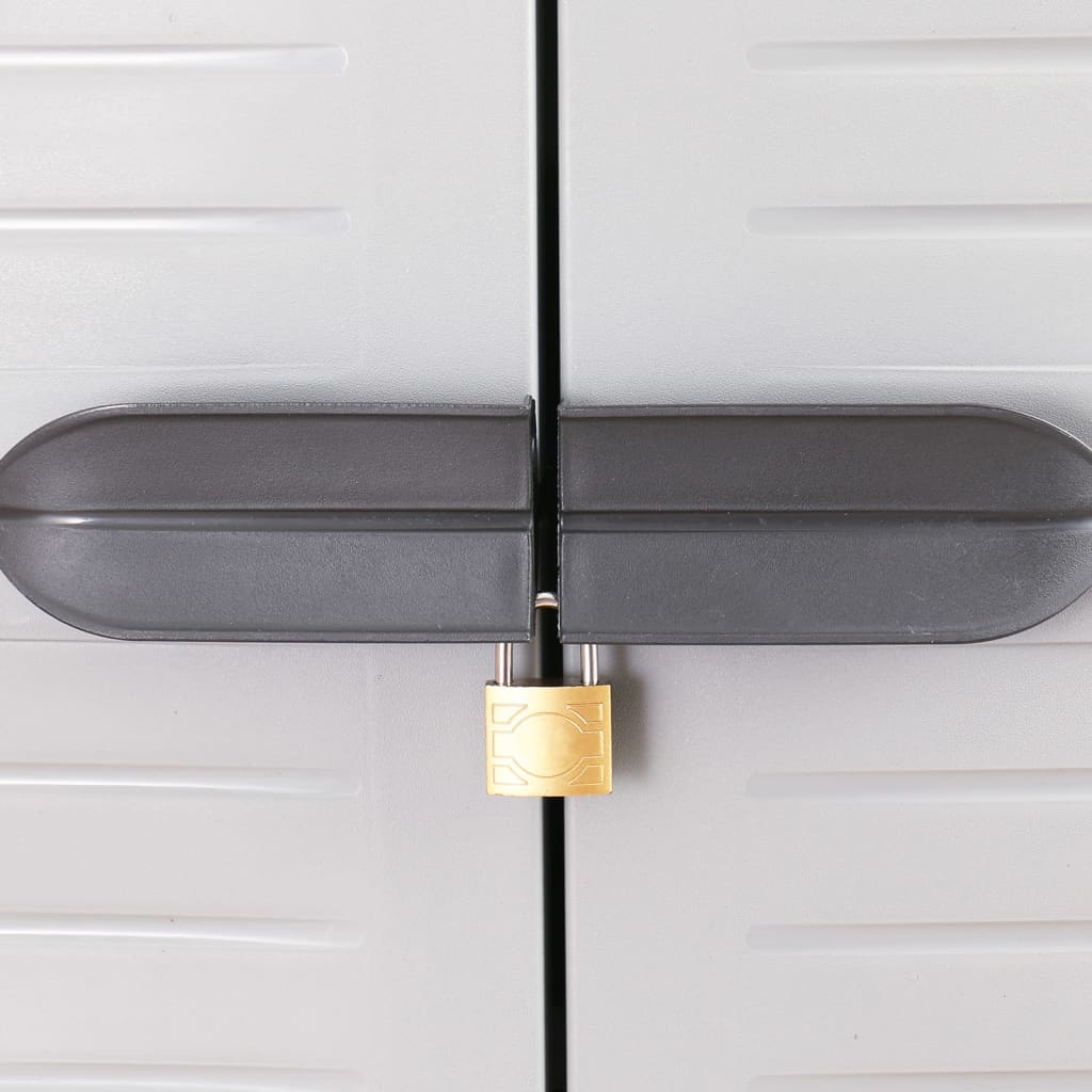 vidaXL Πλαστικό Ντουλάπι 65 x 45 x 181 εκ.