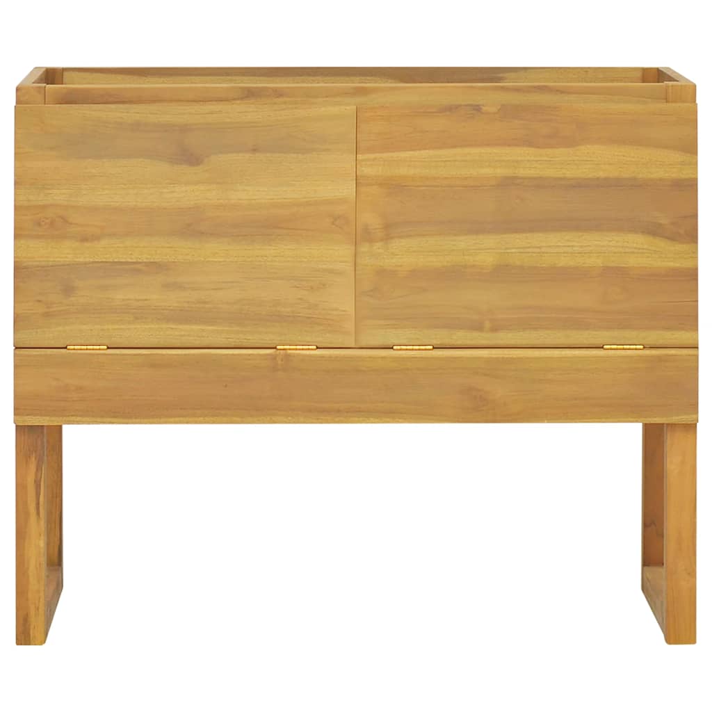 vidaXL Έπιπλο Μπάνιου 90 x 40 x 75,5 εκ. από Μασίφ Ξύλο Teak