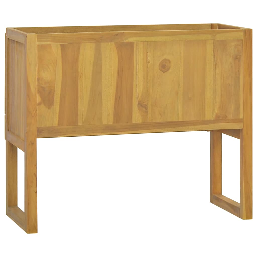 vidaXL Έπιπλο Μπάνιου 90 x 40 x 75,5 εκ. από Μασίφ Ξύλο Teak