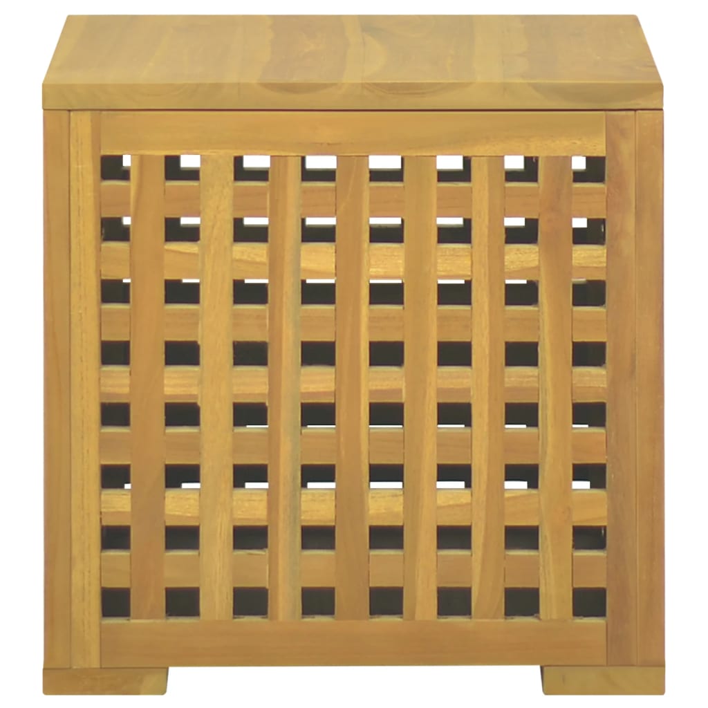 vidaXL Μπαούλο για Σχοινιά 40 x 40 x 40 εκ. από Μασίφ Ξύλο Teak