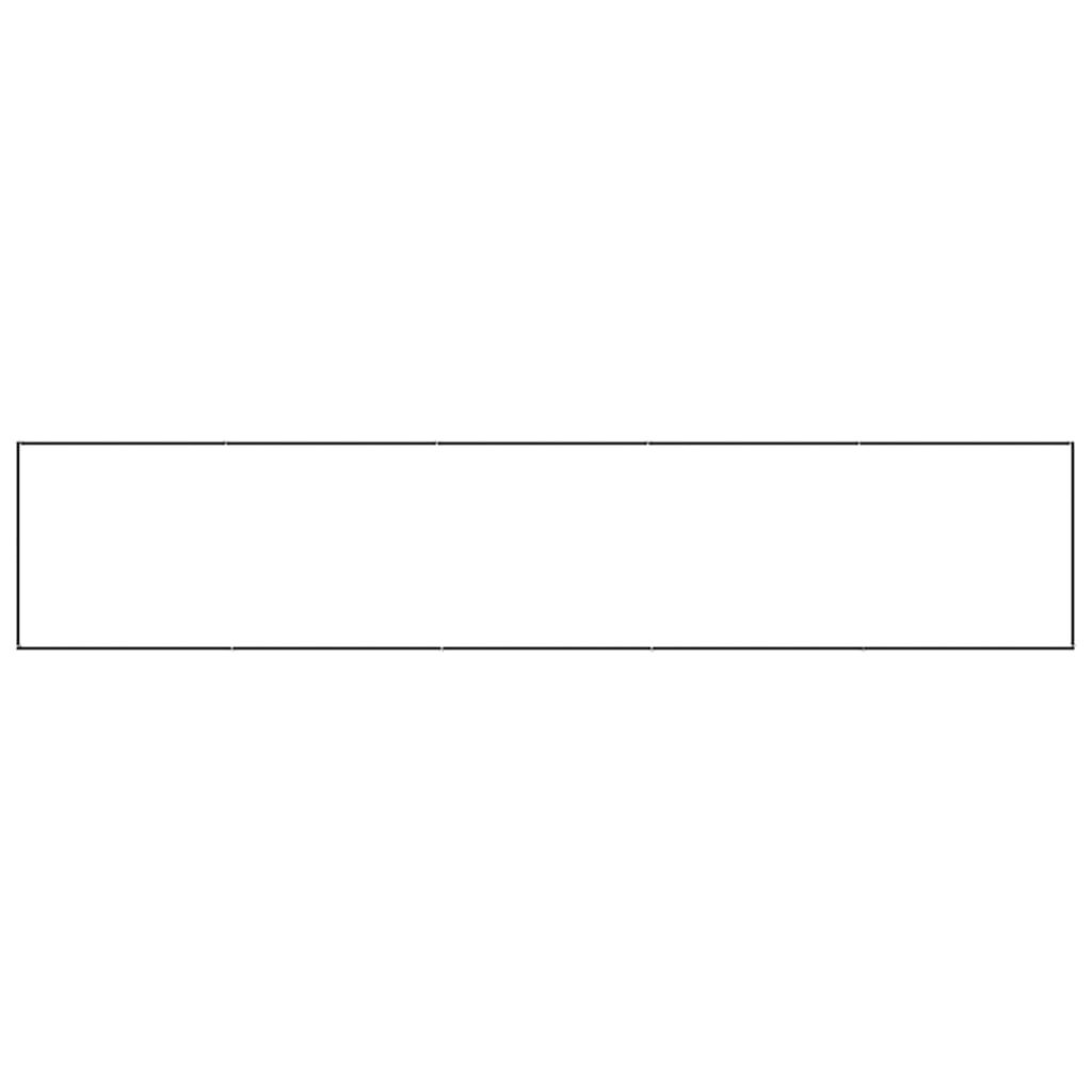 vidaXL Σπιτάκι Σκύλου Μαύρο 5 μ² Ατσάλινο