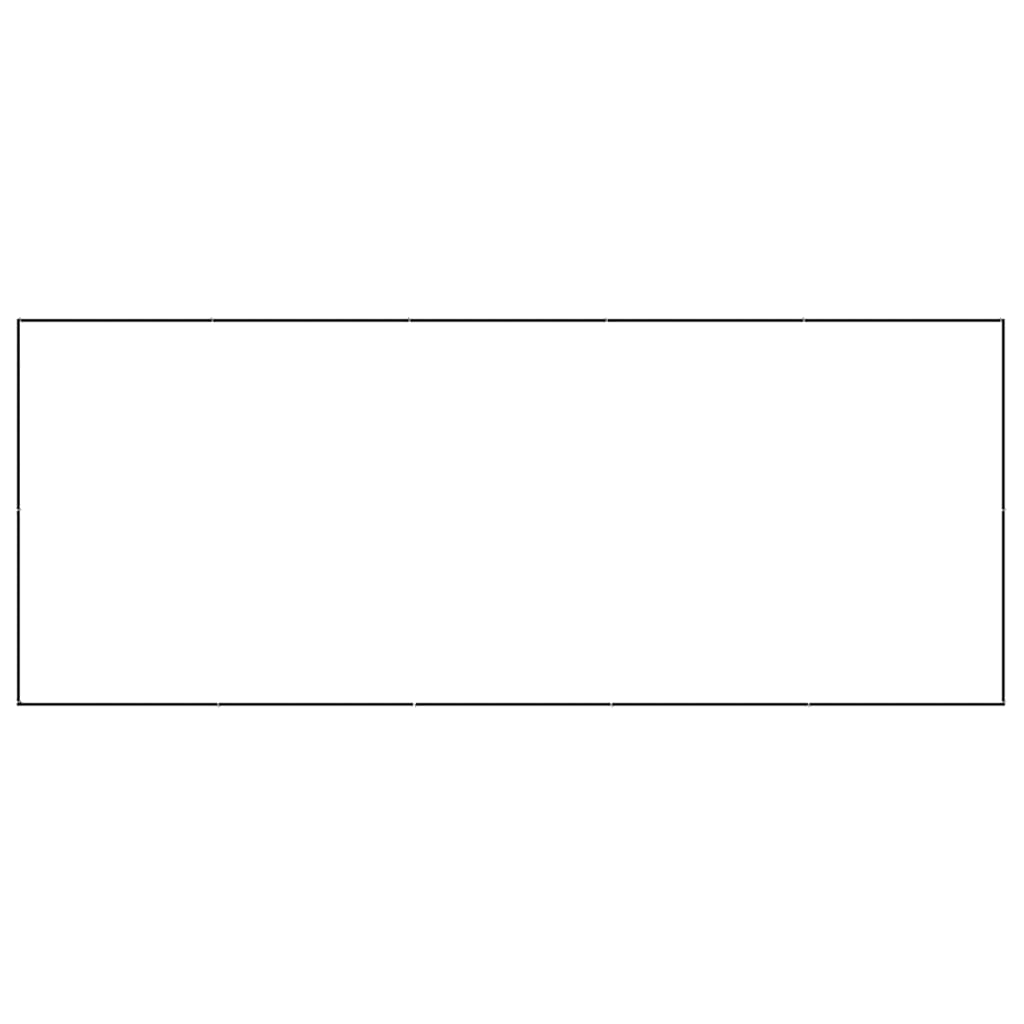 vidaXL Σπιτάκι Σκύλου Μαύρο 10 μ² Ατσάλινο