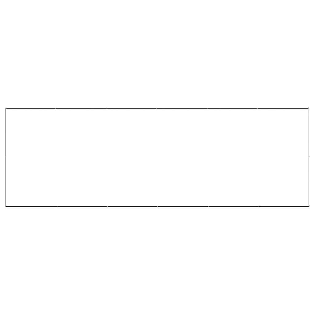 vidaXL Σπιτάκι Σκύλου Μαύρο 12 μ² Ατσάλινο