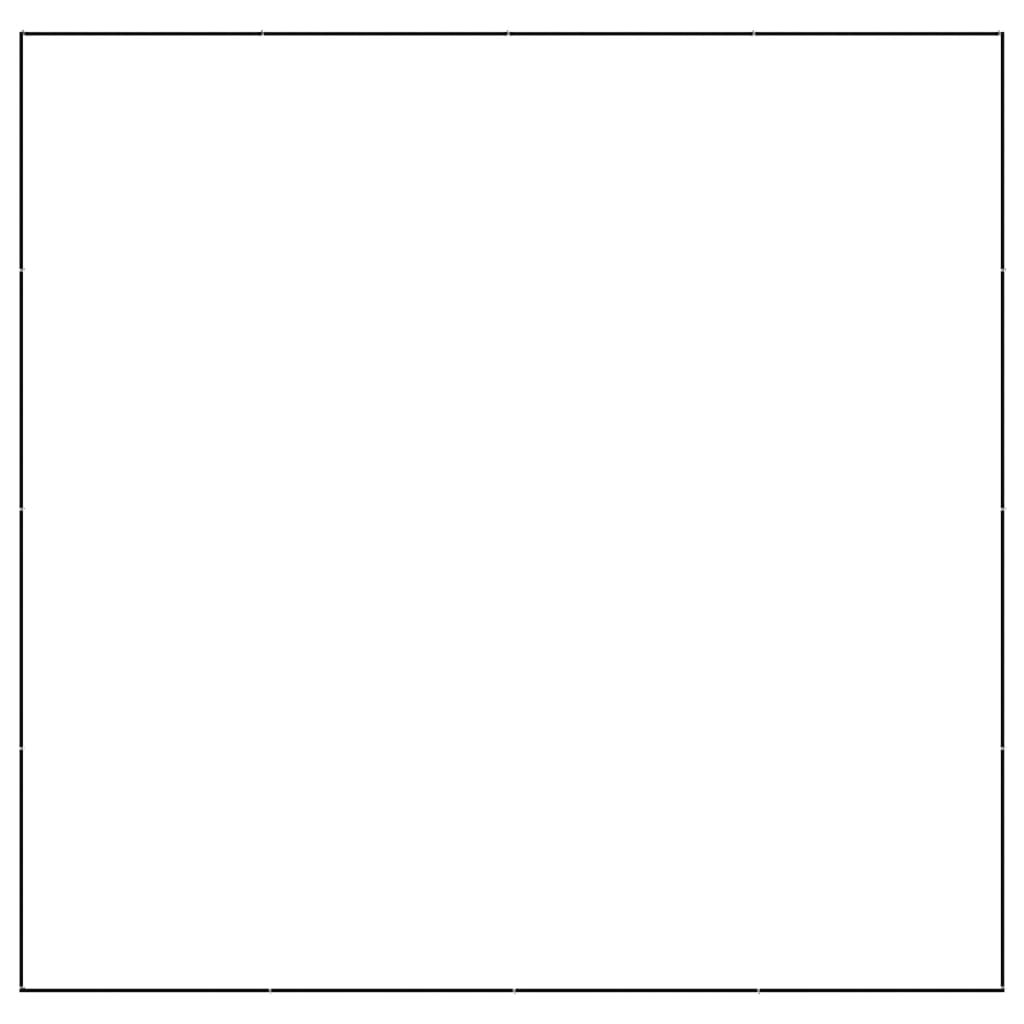 vidaXL Σπιτάκι Σκύλου Μαύρο 16 μ² Ατσάλινο