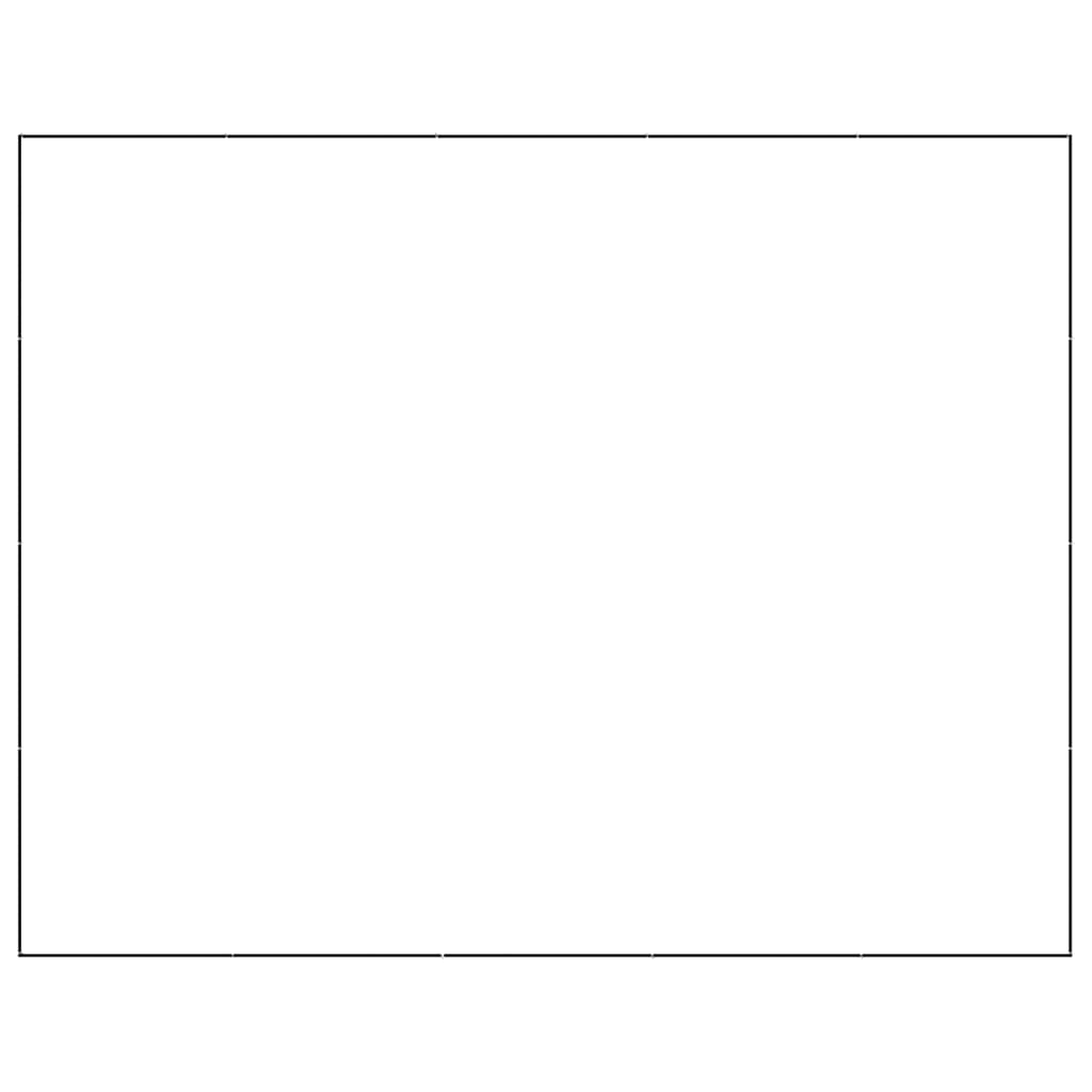 vidaXL Σπιτάκι Σκύλου Μαύρο 20 μ² Ατσάλινο