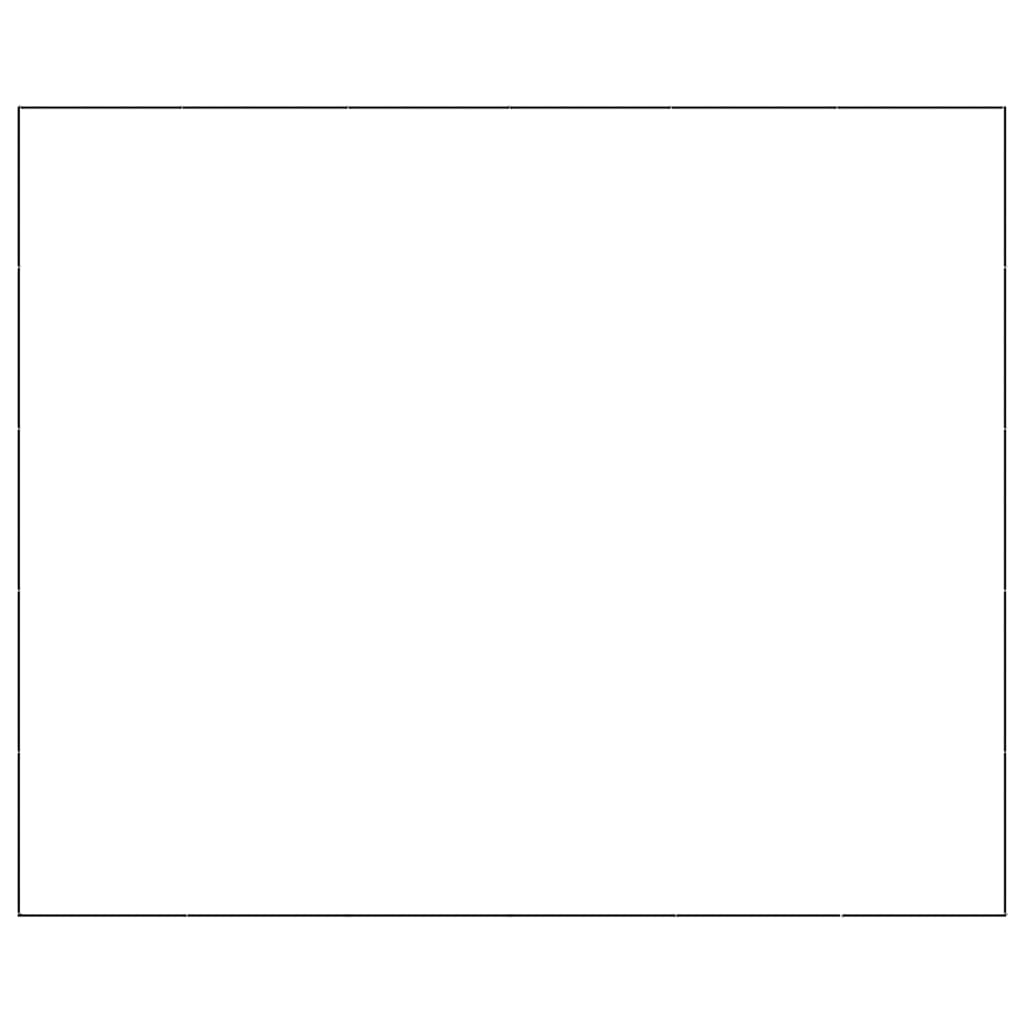 vidaXL Σπιτάκι Σκύλου Μαύρο 30 μ² Ατσάλινο