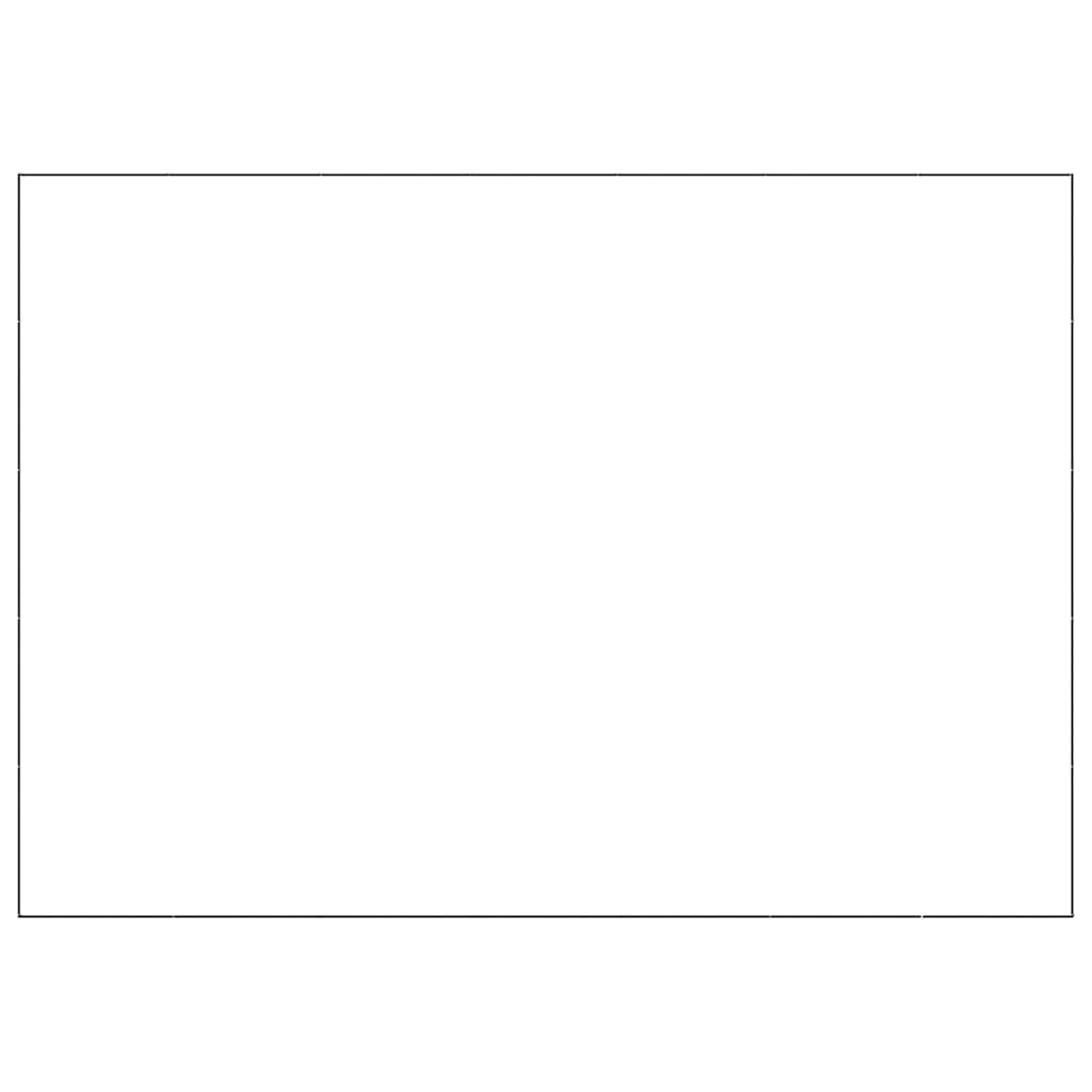 vidaXL Σπιτάκι Σκύλου Μαύρο 35 μ² Ατσάλινο