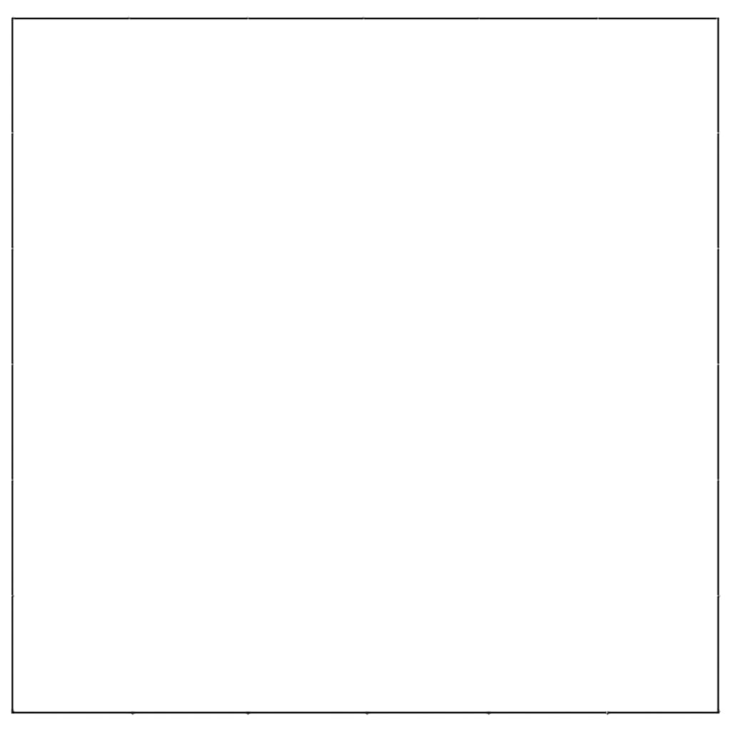 vidaXL Σπιτάκι Σκύλου Μαύρο 36 μ² Ατσάλινο