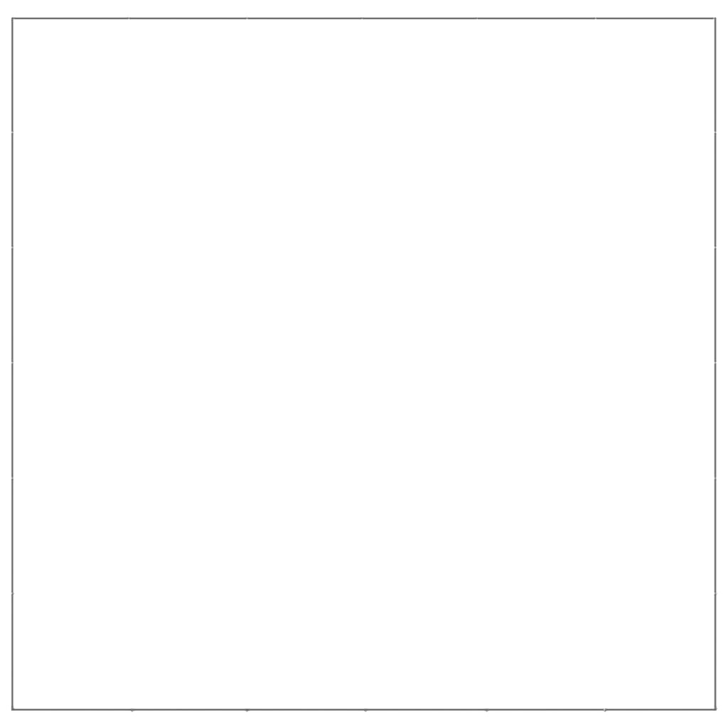 vidaXL Σπιτάκι Σκύλου Ασημί 36 μ² Ατσάλινο