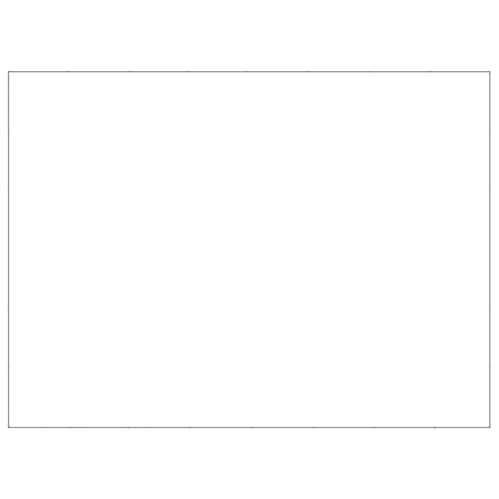 vidaXL Σπιτάκι Σκύλου Ασημί 48 μ² Ατσάλινο