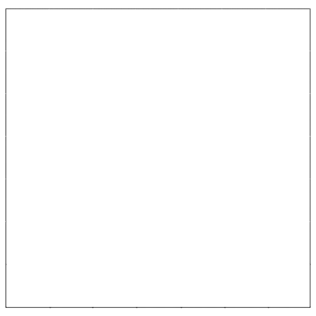 vidaXL Σπιτάκι Σκύλου Μαύρο 49 μ² Ατσάλινο