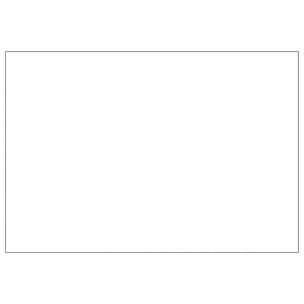 vidaXL Σπιτάκι Σκύλου Μαύρο 70 μ² Ατσάλινο