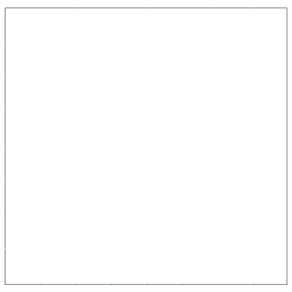 vidaXL Σπιτάκι Σκύλου Μαύρο 64 μ² Ατσάλινο