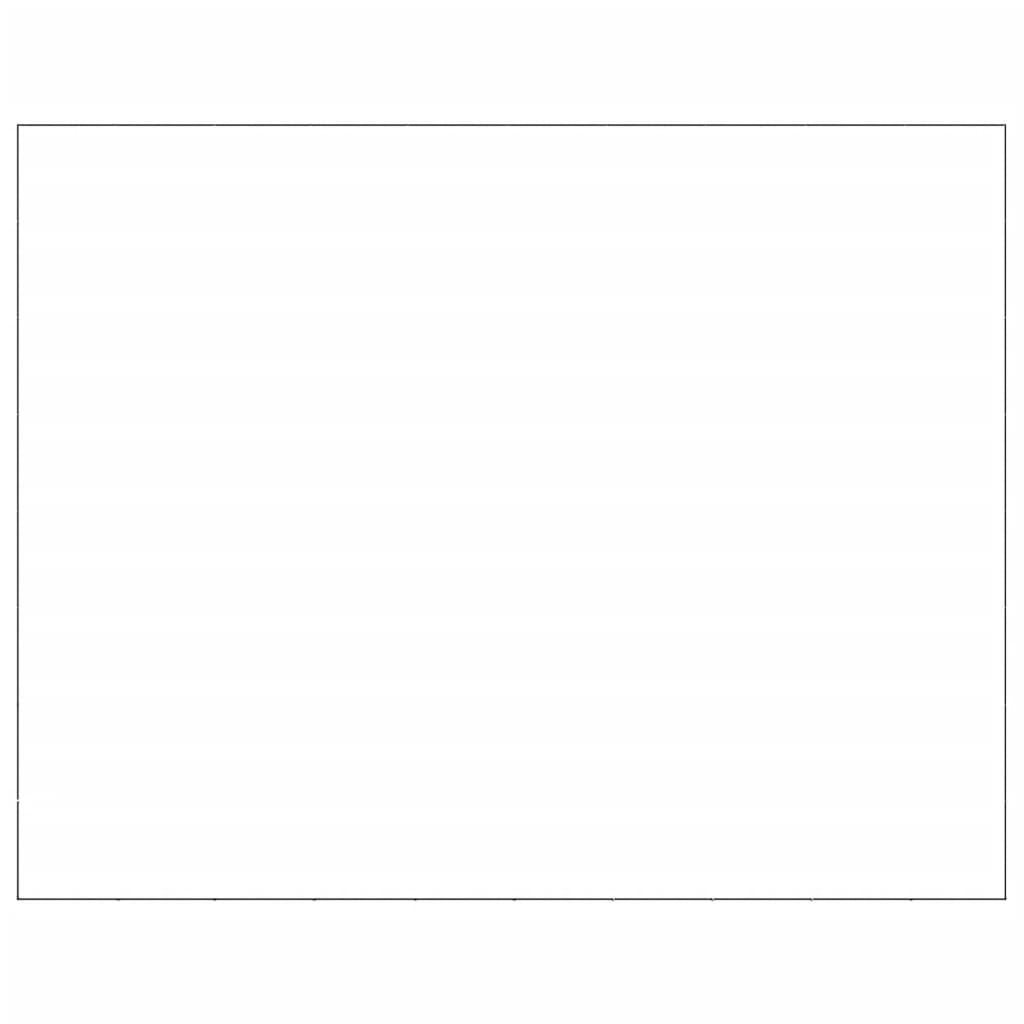 vidaXL Σπιτάκι Σκύλου Μαύρο 80 μ² Ατσάλινο