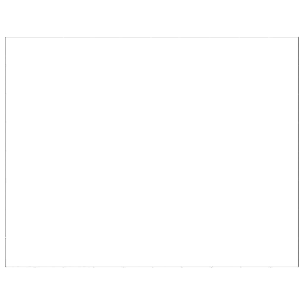 vidaXL Σπιτάκι Σκύλου Ασημί 80 μ² Ατσάλινο