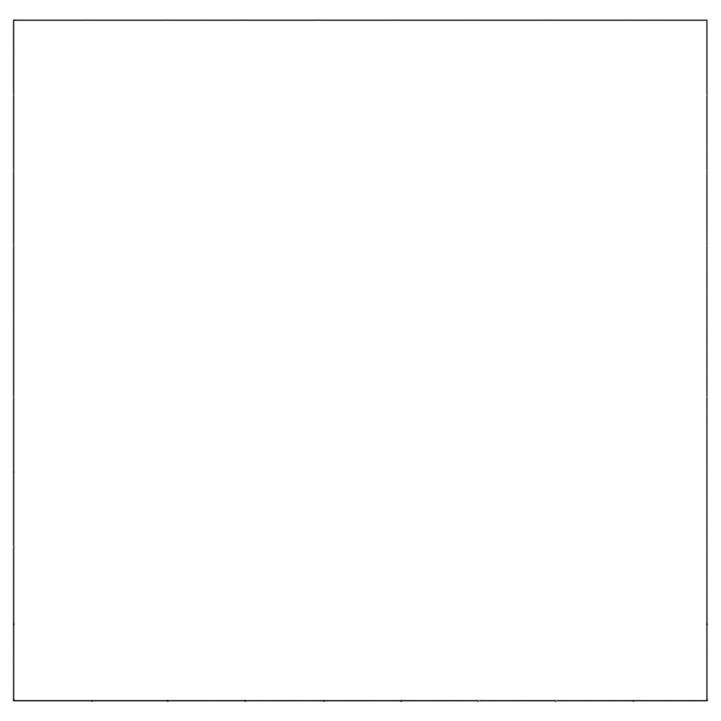 vidaXL Σπιτάκι Σκύλου Μαύρο 81 μ² Ατσάλινο