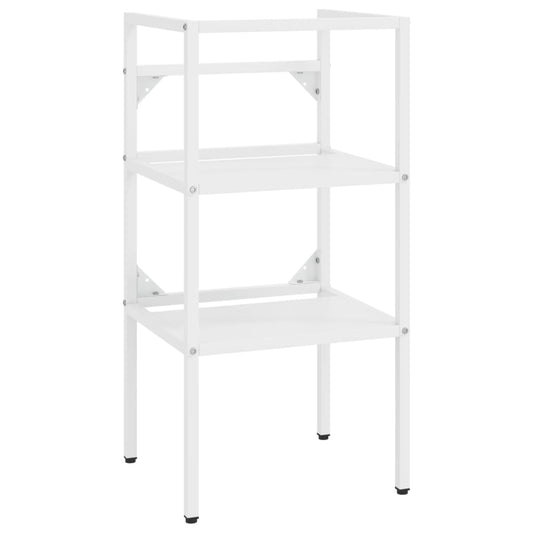 vidaXL Έπιπλο Μπάνιου Λευκό 40 x 38 x 83 εκ. Σιδερένιο