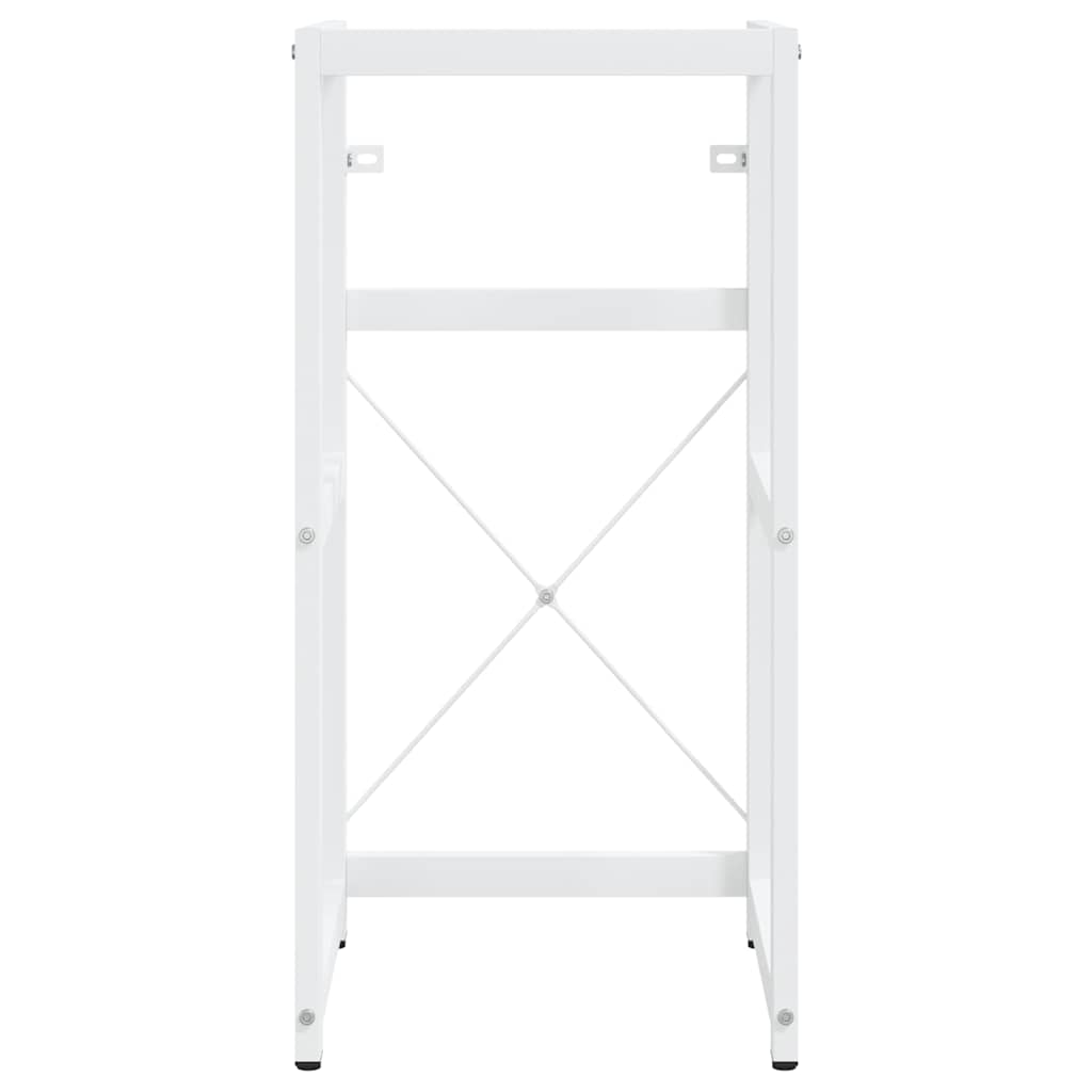 vidaXL Έπιπλο Μπάνιου Λευκό 40 x 38 x 83 εκ. Σιδερένιο