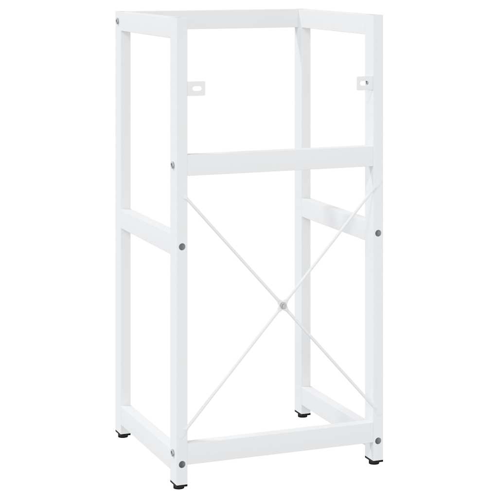 vidaXL Έπιπλο Μπάνιου Λευκό 40 x 38 x 83 εκ. Σιδερένιο