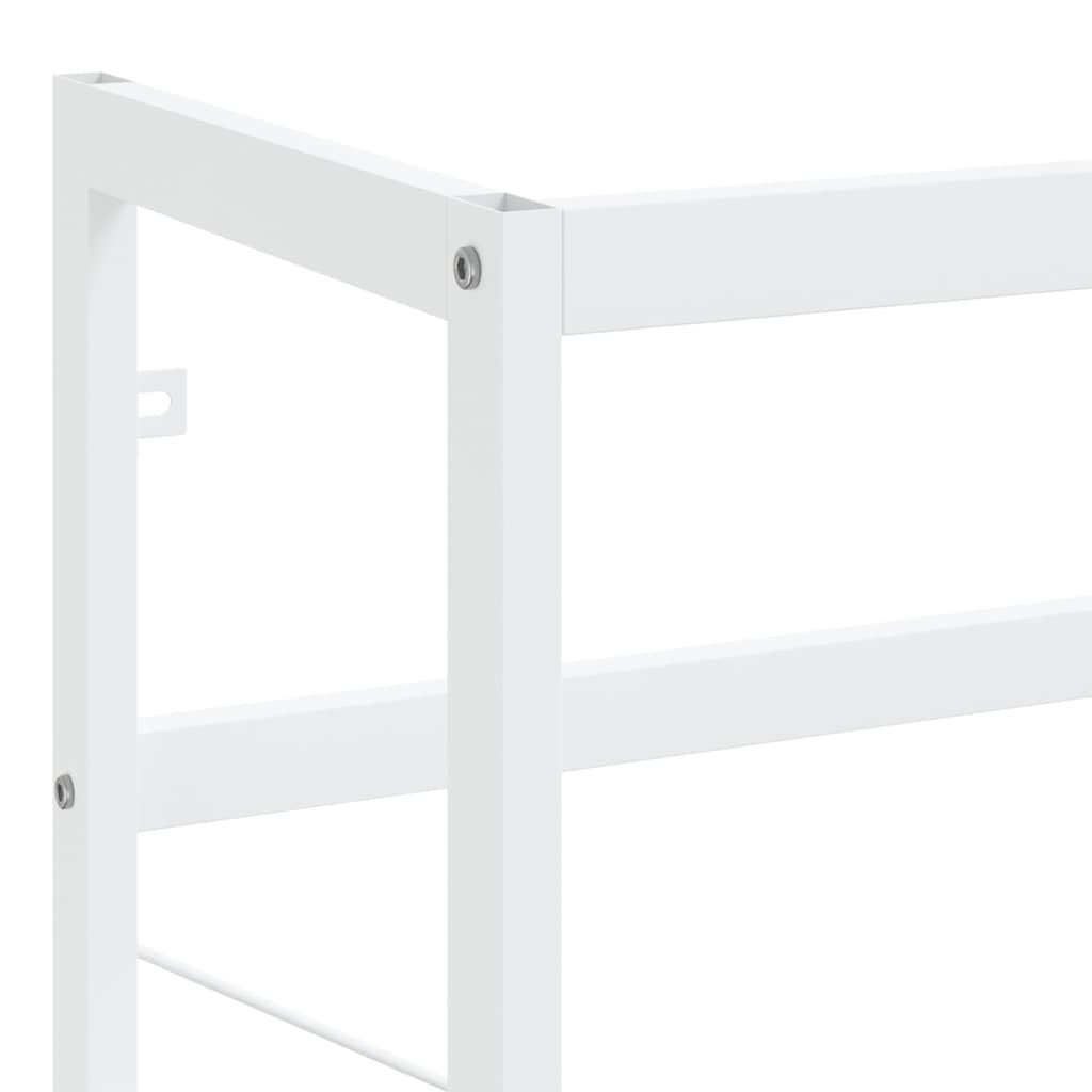 vidaXL Έπιπλο Μπάνιου Λευκό 40 x 38 x 83 εκ. Σιδερένιο