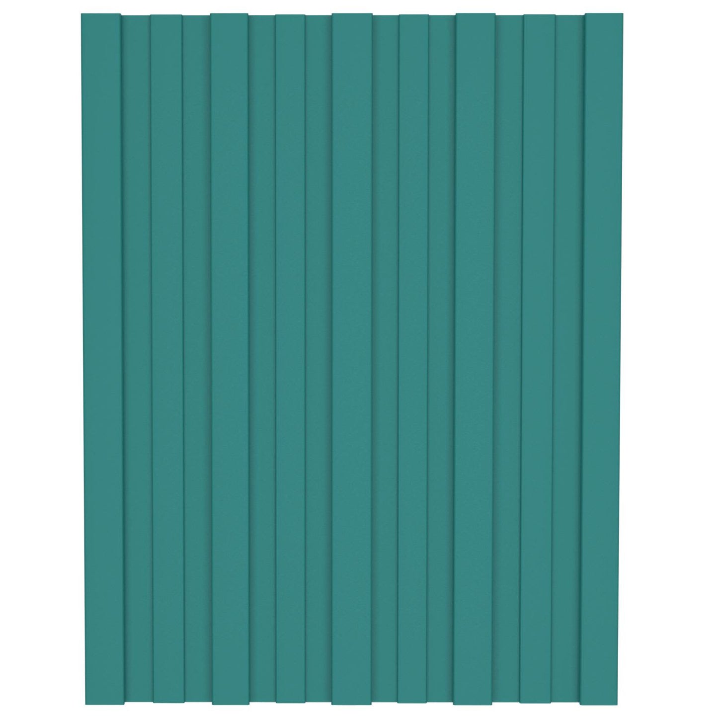vidaXL Πάνελ οροφής 12 pcs Πράσινο 60 x 45 cm Γαλβανισμένος χάλυβας