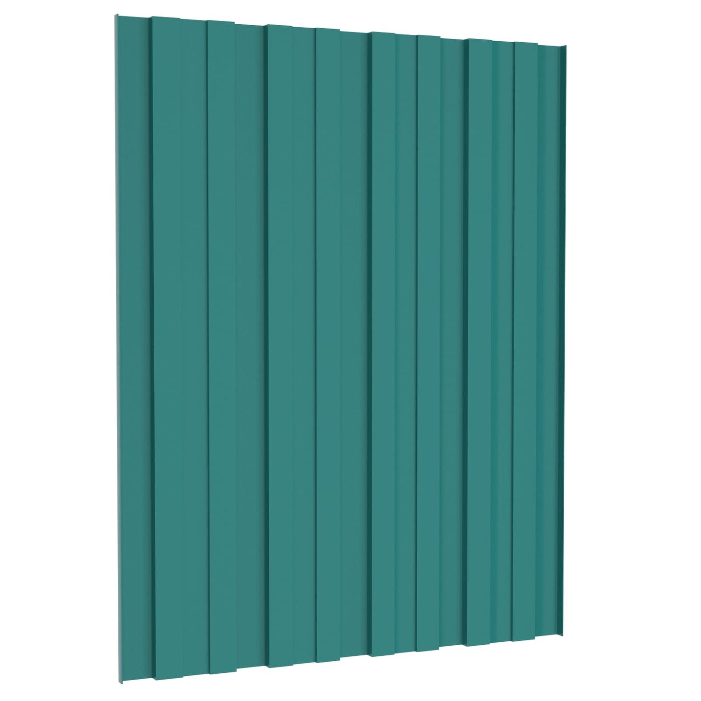 vidaXL Πάνελ οροφής 36 pcs Πράσινο 60 x 45 cm Γαλβανισμένος χάλυβας