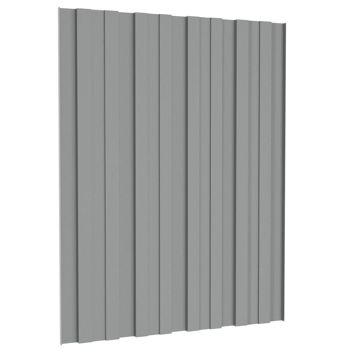 vidaXL Πάνελ οροφής 36 pcs Γκρι 60 x 45 cm Γαλβανισμένος χάλυβας