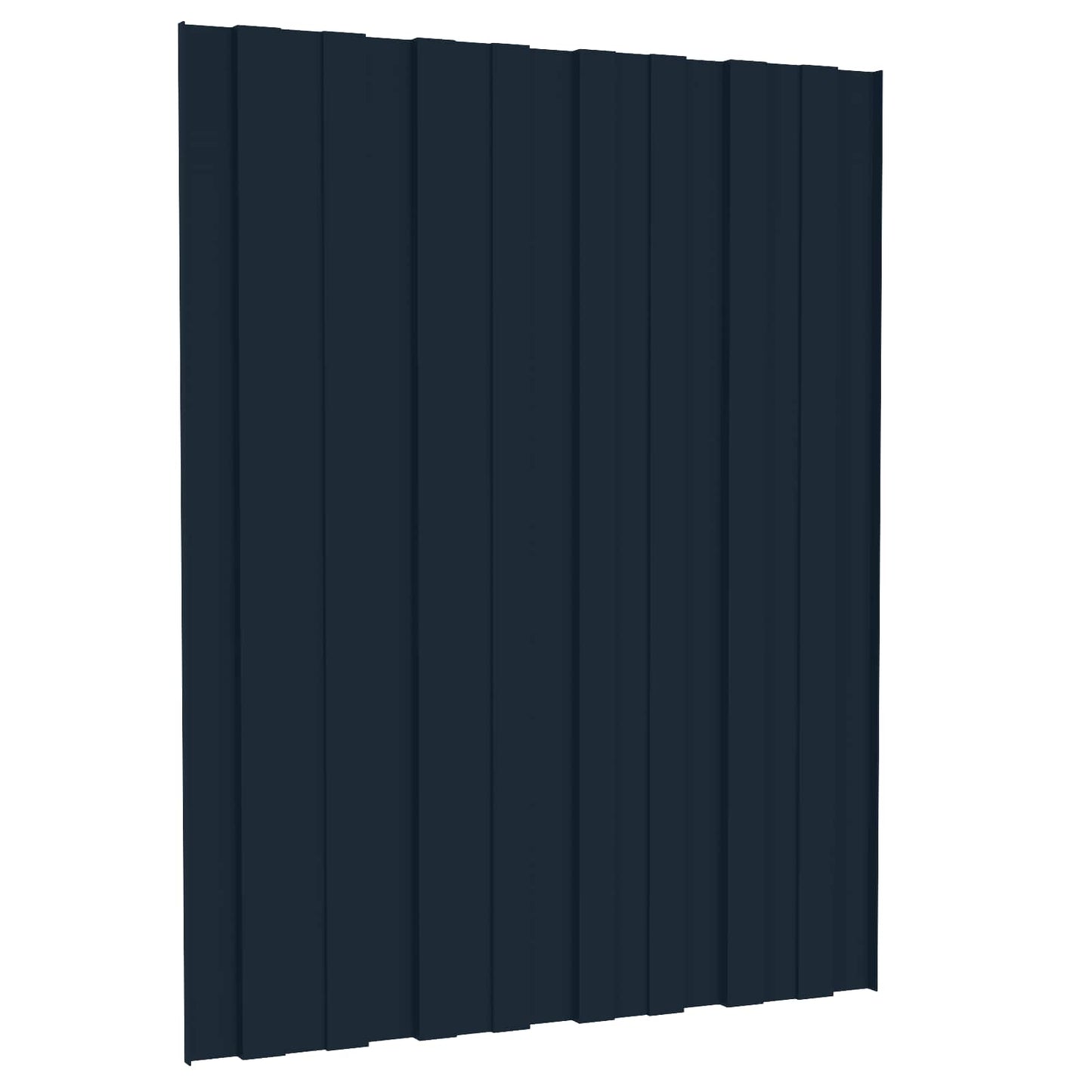 vidaXL Πάνελ οροφής 12 pcs Ανθρακί 60 x 45 cm Γαλβανισμένος χάλυβας