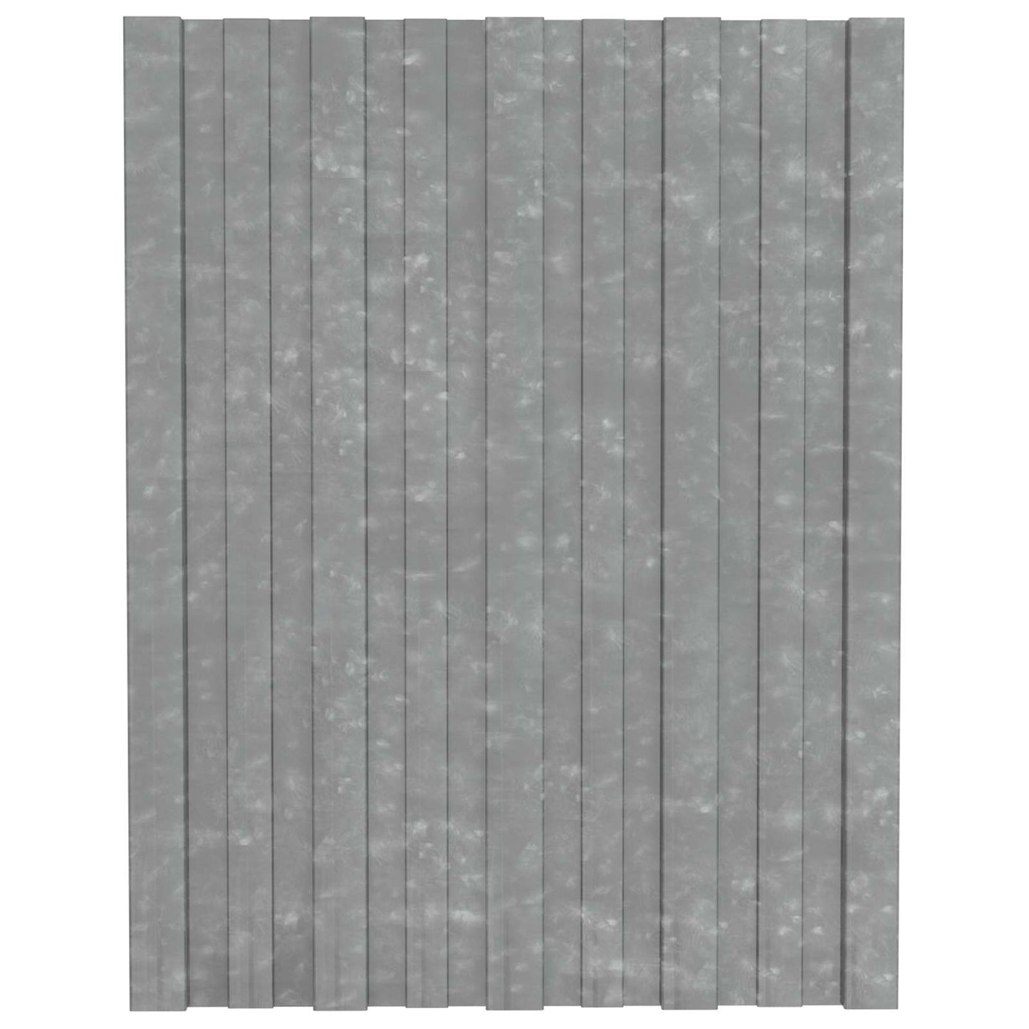 vidaXL Πάνελ οροφής 36 pcs Ασημί 60 x 45 cm Γαλβανισμένος χάλυβας