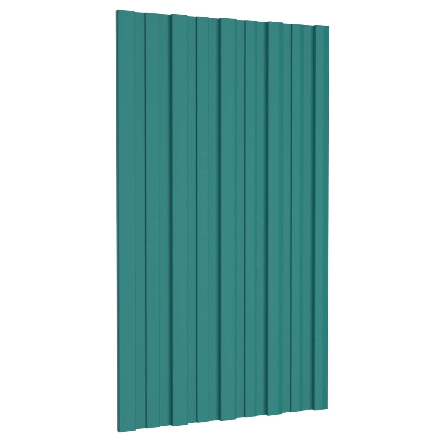 vidaXL Πάνελ οροφής 36 pcs Πράσινο 80 x 45 cm Γαλβανισμένος χάλυβας