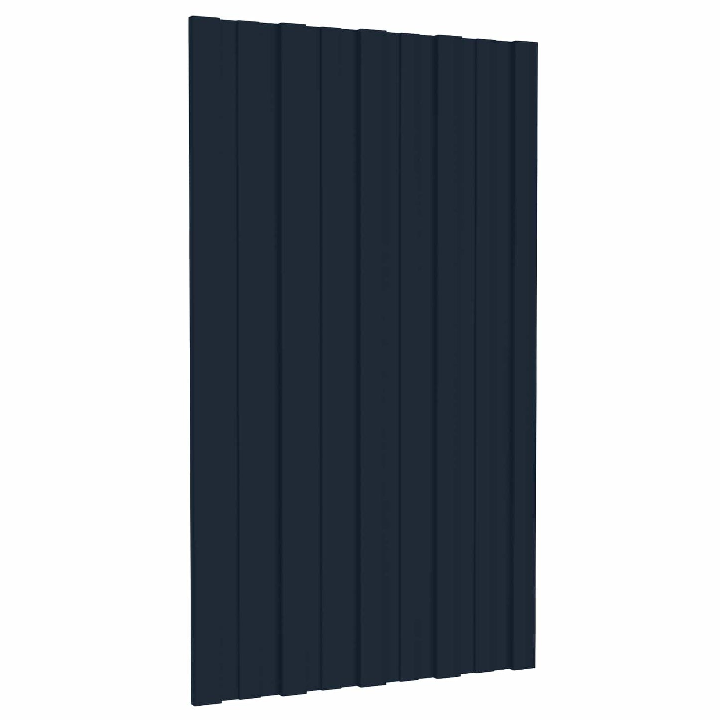 vidaXL Πάνελ οροφής 36 pcs Ανθρακί 80 x 45 cm Γαλβανισμένος χάλυβας