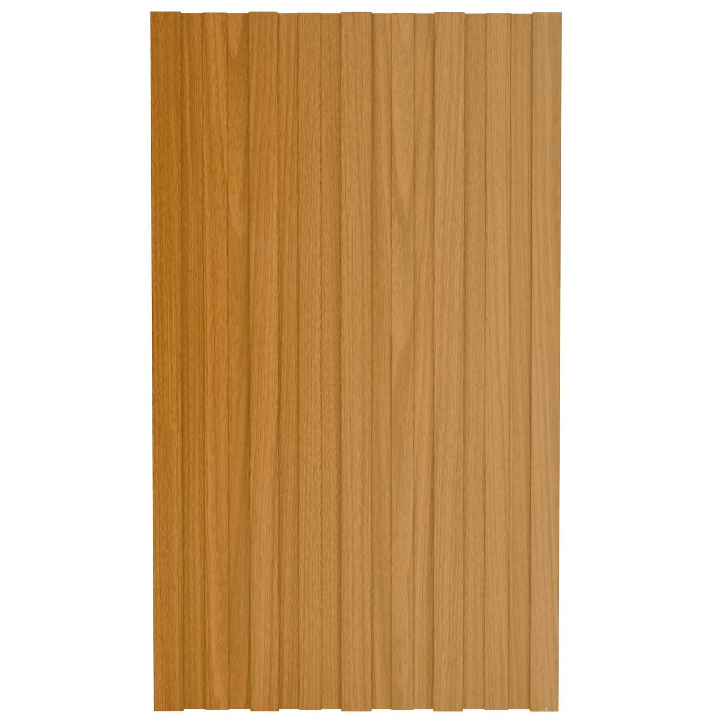 vidaXL Πάνελ οροφής 12 pcs Φυσικό 80 x 45 cm Γαλβανισμένος χάλυβας