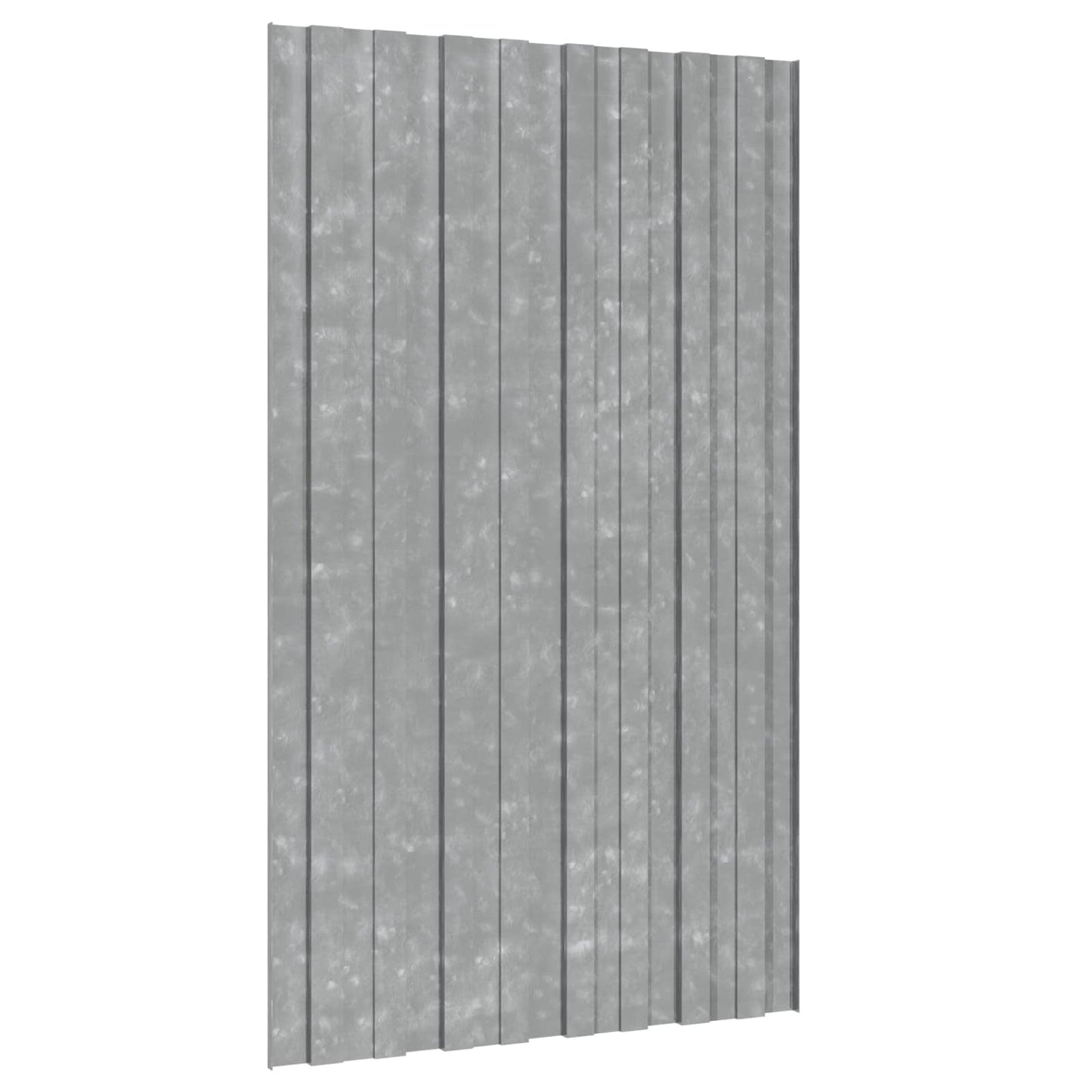 vidaXL Πάνελ οροφής 36 pcs Ασημί 80 x 45 cm Γαλβανισμένος χάλυβας