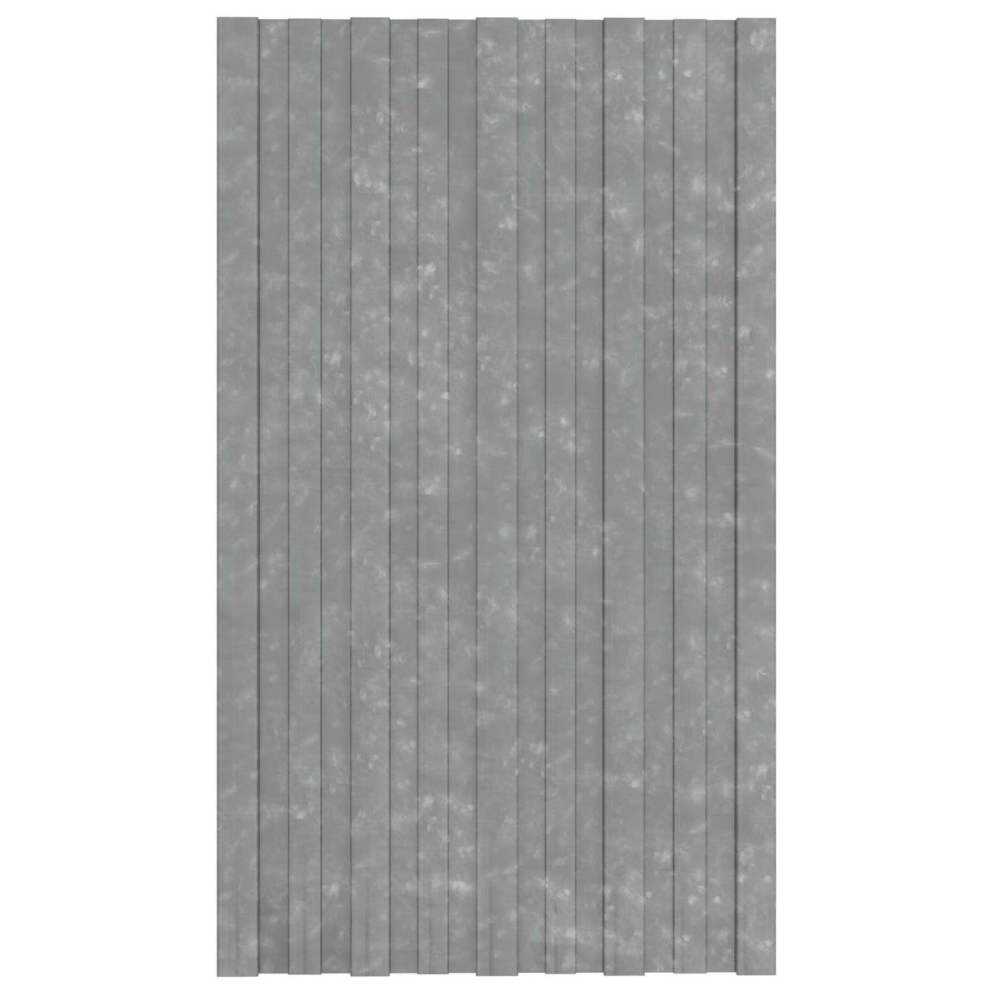vidaXL Πάνελ οροφής 36 pcs Ασημί 80 x 45 cm Γαλβανισμένος χάλυβας