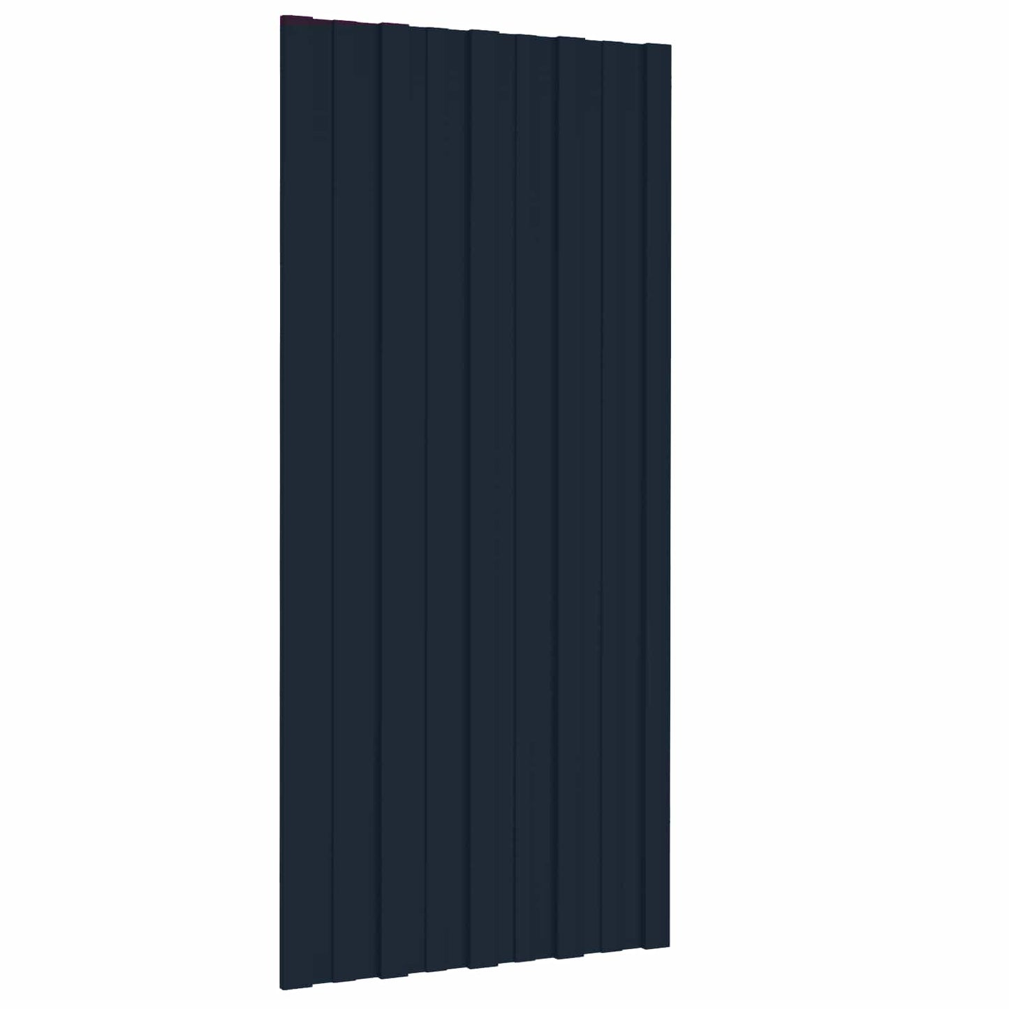vidaXL Πάνελ οροφής 36 pcs Ανθρακί 100 x 45 cm Γαλβανισμένος χάλυβας