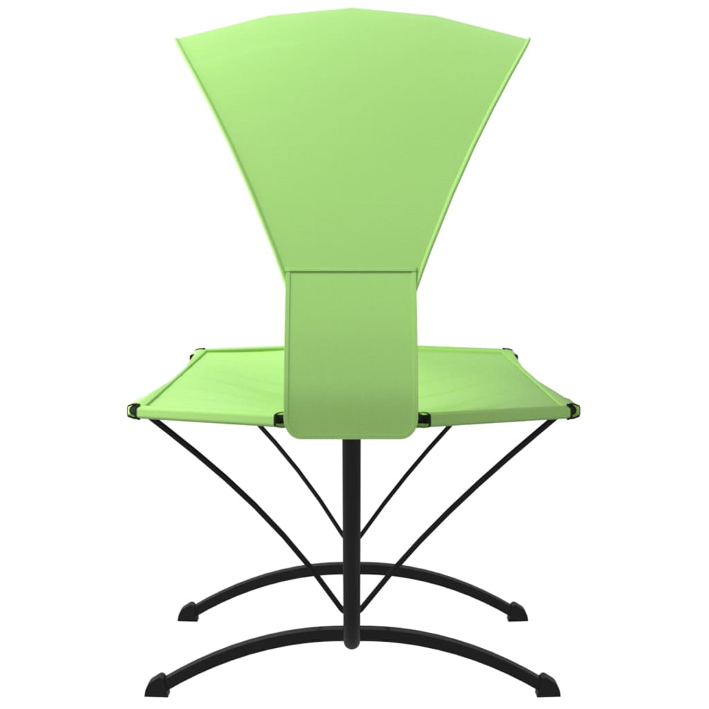 vidaXL Ξαπλώστρα Εξ.Χωρ. με Σκέπαστρο Πράσινη Ατσάλι + Ύφασμα Oxford