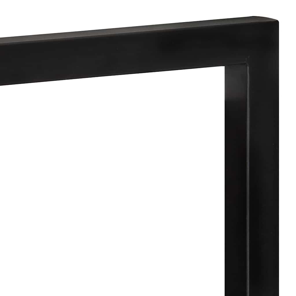 vidaXL Ράφια Τοίχου 2 Τεμ. 25x25x35 εκ. Μασίφ Ξύλο Ακακίας & Ατσάλι