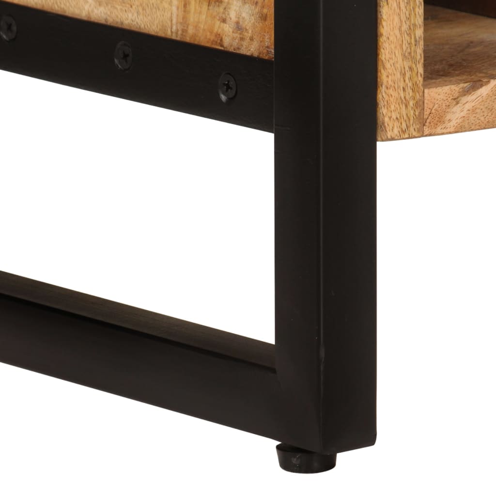 vidaXL Ραφιέρα Κρασιών για 16 Μπουκάλια από Μασίφ Ξύλο Μάνγκο