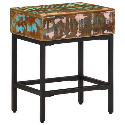 vidaXL Τραπεζάκι Βοηθητικό 40 x 30 x 51 εκ. Μασίφ Ανακυκλωμένο Ξύλο