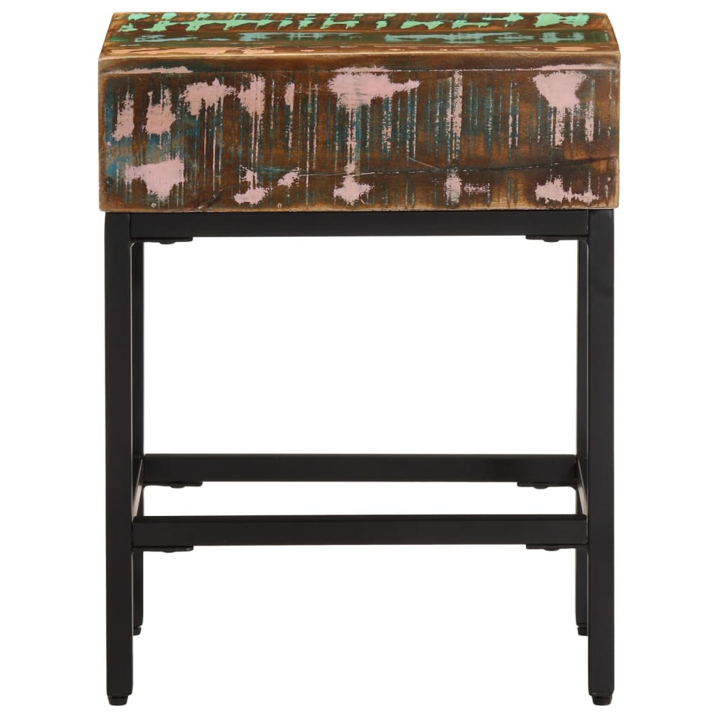 vidaXL Τραπεζάκι Βοηθητικό 40 x 30 x 51 εκ. Μασίφ Ανακυκλωμένο Ξύλο