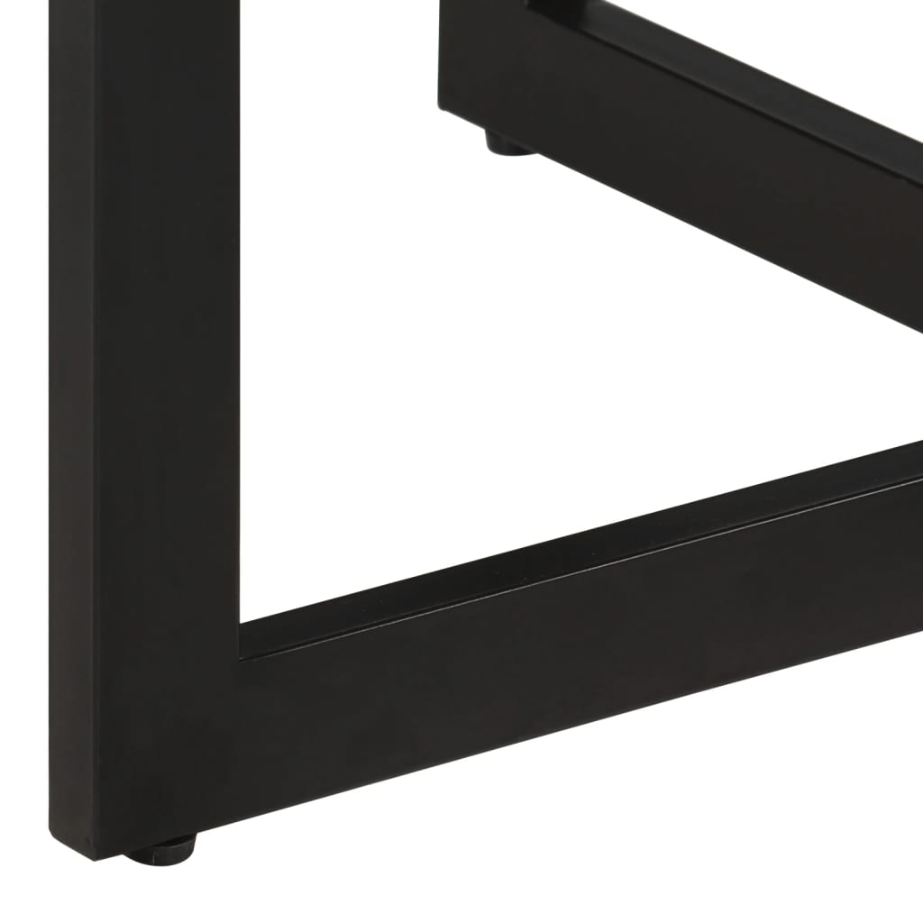 vidaXL Τραπεζαρία 110 x 75 εκ. από Μασίφ Ξύλο Μάνγκο