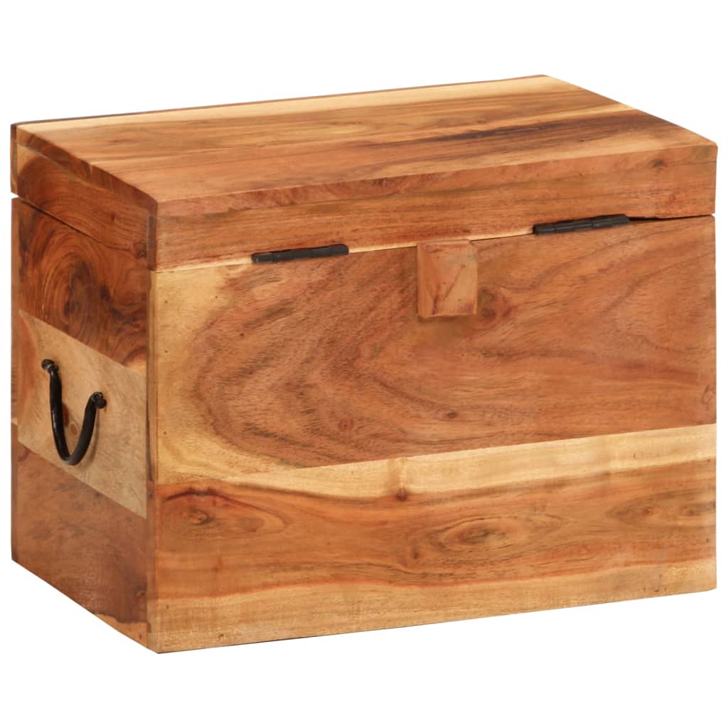 vidaXL Μπαούλο Αποθήκευσης 39 x 28 x 31 εκ. από Μασίφ Ξύλο Ακακίας
