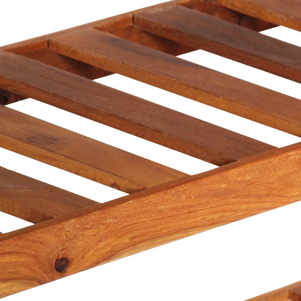 vidaXL Μπουφές με 3 Συρτάρια 110x30x80 εκ. από Μασίφ Ξύλο Ακακίας
