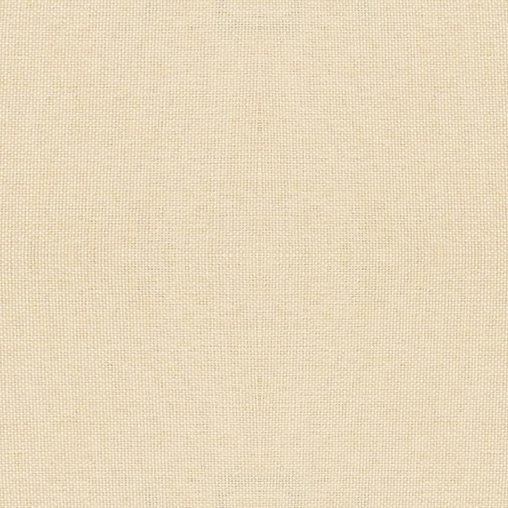 vidaXL Καρέκλες Τραπεζαρίας Περιστρεφόμενες 4 τεμ. Κρεμ Υφασμάτινες