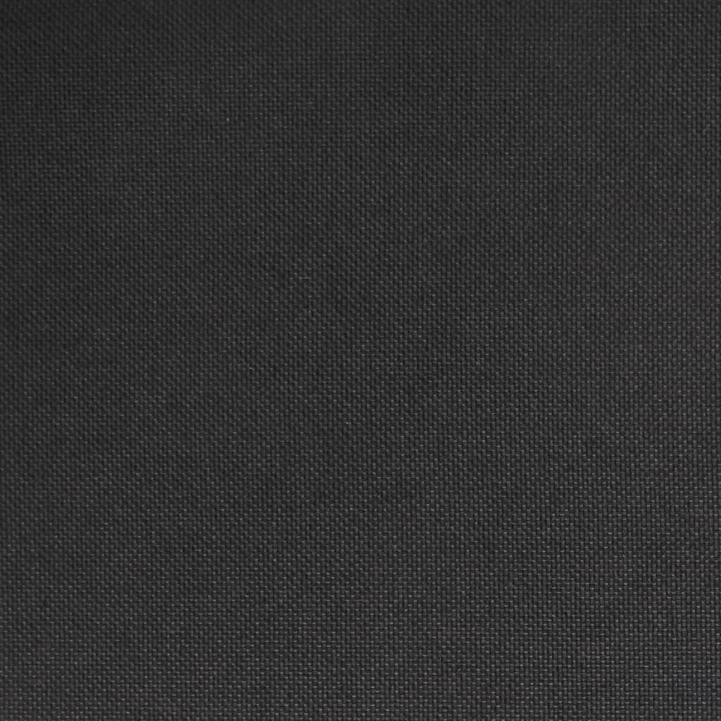 vidaXL Πολυθρόνα Ανακλινόμενη Μαύρη Υφασμάτινη