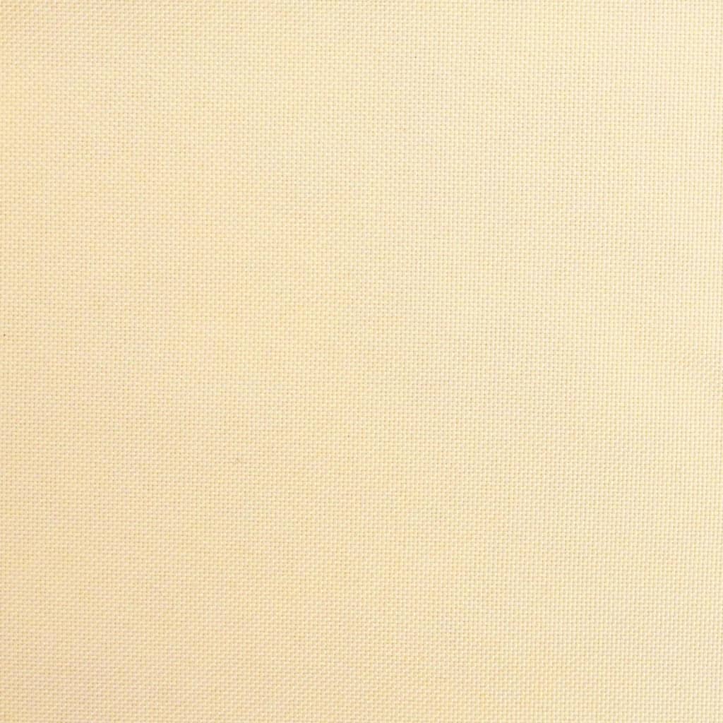 vidaXL Πολυθρόνα Ανακλινόμενη Κρεμ Υφασμάτινη